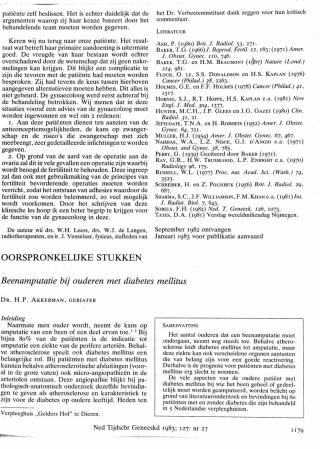 Eerste pagina van het artikel zoals het is gepubliceerd in het tijdschrift