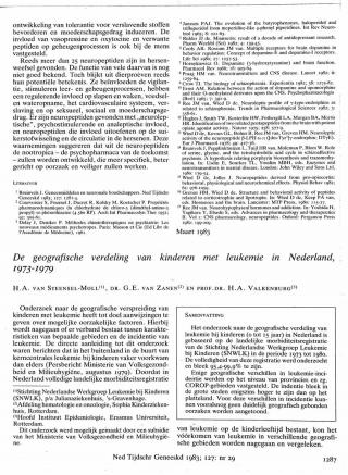 Eerste pagina van het artikel zoals het is gepubliceerd in het tijdschrift