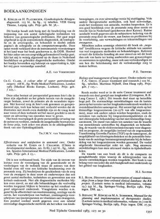 Eerste pagina van het artikel zoals het is gepubliceerd in het tijdschrift