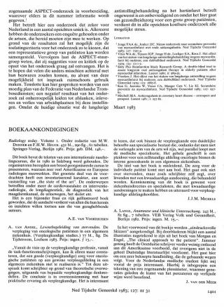 Eerste pagina van het artikel zoals het is gepubliceerd in het tijdschrift