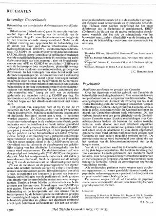 Eerste pagina van het artikel zoals het is gepubliceerd in het tijdschrift