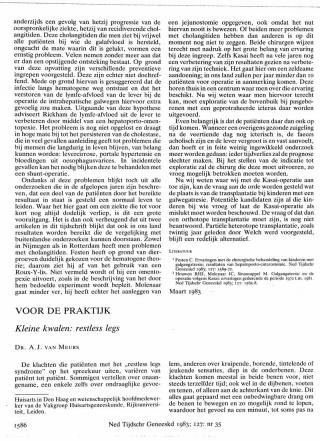 Eerste pagina van het artikel zoals het is gepubliceerd in het tijdschrift