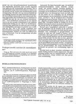 Eerste pagina van het artikel zoals het is gepubliceerd in het tijdschrift