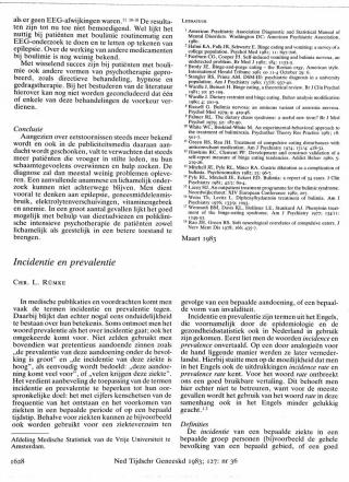 Eerste pagina van het artikel zoals het is gepubliceerd in het tijdschrift