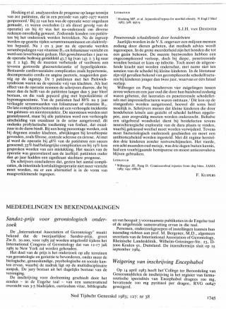 Eerste pagina van het artikel zoals het is gepubliceerd in het tijdschrift