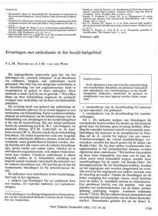 Eerste pagina van het artikel zoals het is gepubliceerd in het tijdschrift