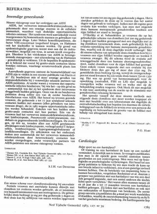 Eerste pagina van het artikel zoals het is gepubliceerd in het tijdschrift