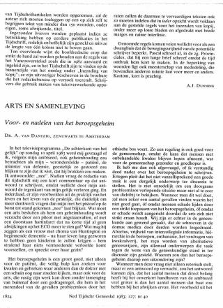 Eerste pagina van het artikel zoals het is gepubliceerd in het tijdschrift