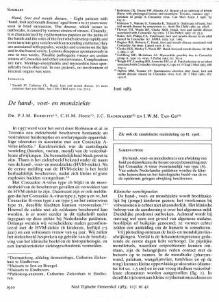 Eerste pagina van het artikel zoals het is gepubliceerd in het tijdschrift