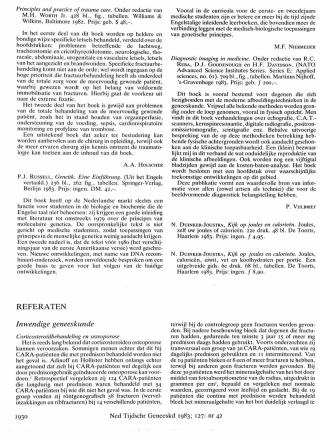 Eerste pagina van het artikel zoals het is gepubliceerd in het tijdschrift