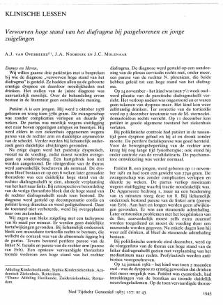 Eerste pagina van het artikel zoals het is gepubliceerd in het tijdschrift