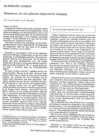 Eerste pagina van het artikel zoals het is gepubliceerd in het tijdschrift