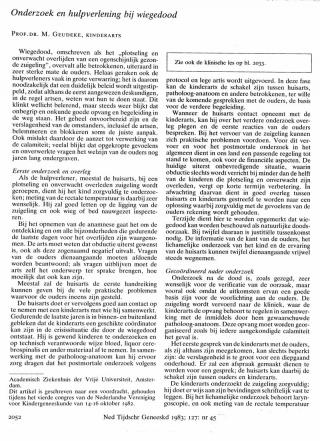 Eerste pagina van het artikel zoals het is gepubliceerd in het tijdschrift