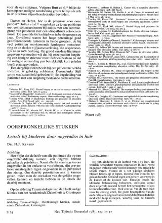 Eerste pagina van het artikel zoals het is gepubliceerd in het tijdschrift