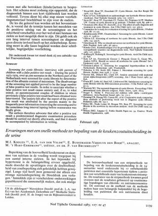 Eerste pagina van het artikel zoals het is gepubliceerd in het tijdschrift