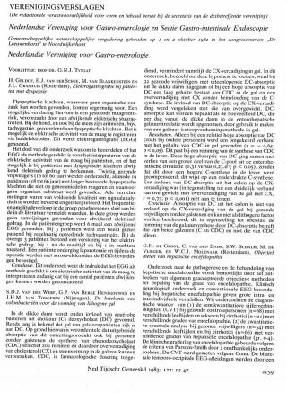 Eerste pagina van het artikel zoals het is gepubliceerd in het tijdschrift