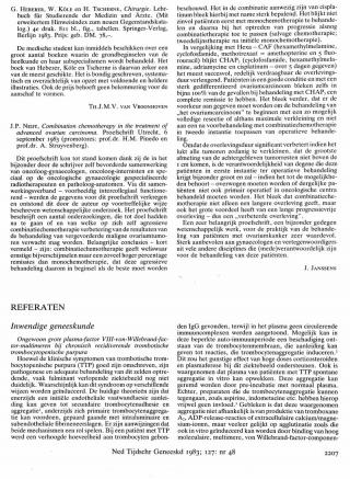 Eerste pagina van het artikel zoals het is gepubliceerd in het tijdschrift