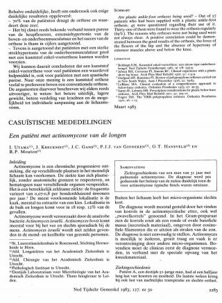 Eerste pagina van het artikel zoals het is gepubliceerd in het tijdschrift