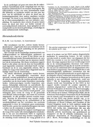 Eerste pagina van het artikel zoals het is gepubliceerd in het tijdschrift