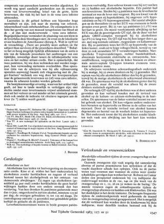 Eerste pagina van het artikel zoals het is gepubliceerd in het tijdschrift