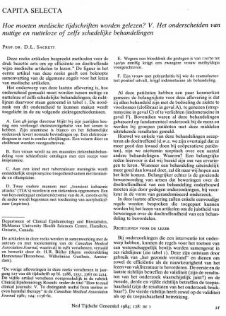 Eerste pagina van het artikel zoals het is gepubliceerd in het tijdschrift