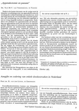 Eerste pagina van het artikel zoals het is gepubliceerd in het tijdschrift