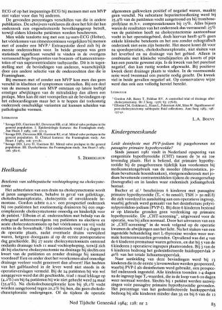 Eerste pagina van het artikel zoals het is gepubliceerd in het tijdschrift