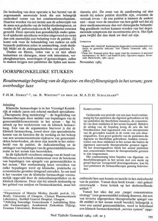 Eerste pagina van het artikel zoals het is gepubliceerd in het tijdschrift