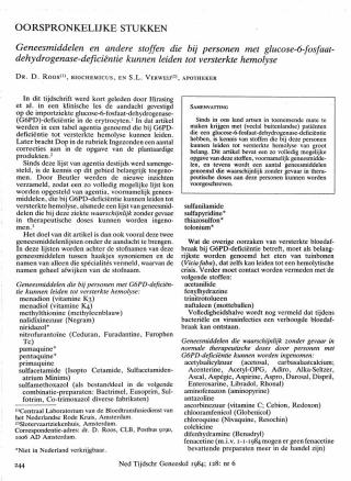 Eerste pagina van het artikel zoals het is gepubliceerd in het tijdschrift