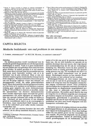 Eerste pagina van het artikel zoals het is gepubliceerd in het tijdschrift