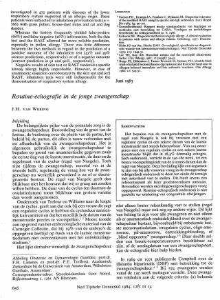 Eerste pagina van het artikel zoals het is gepubliceerd in het tijdschrift