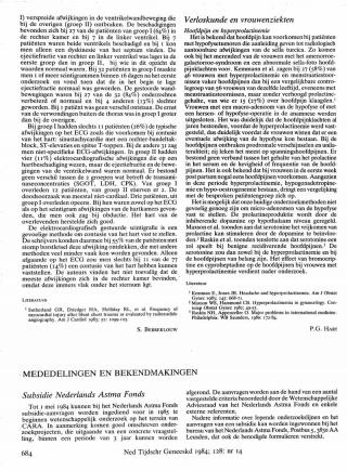 Eerste pagina van het artikel zoals het is gepubliceerd in het tijdschrift