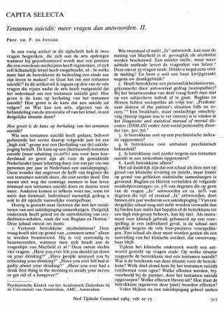 Eerste pagina van het artikel zoals het is gepubliceerd in het tijdschrift