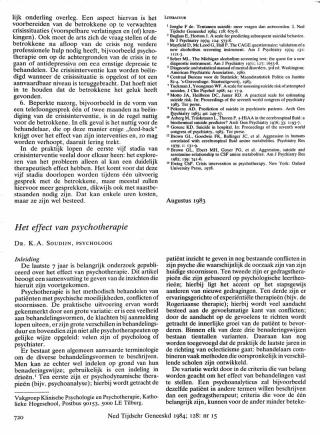 Eerste pagina van het artikel zoals het is gepubliceerd in het tijdschrift