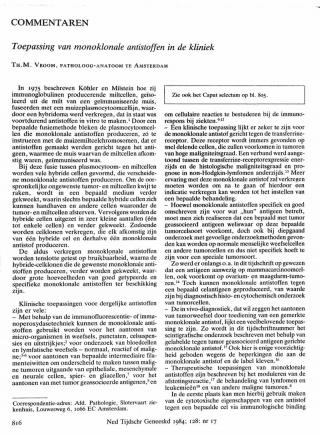 Eerste pagina van het artikel zoals het is gepubliceerd in het tijdschrift