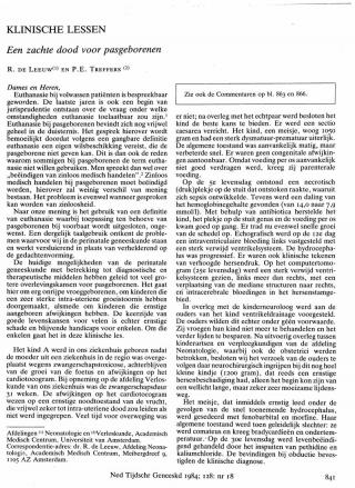 Eerste pagina van het artikel zoals het is gepubliceerd in het tijdschrift