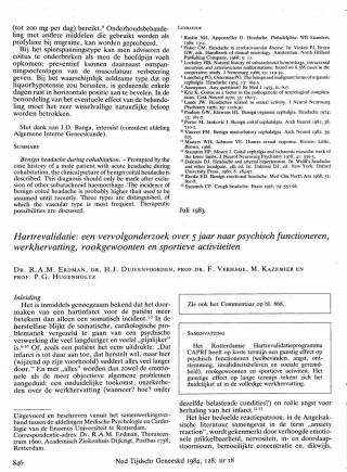 Eerste pagina van het artikel zoals het is gepubliceerd in het tijdschrift