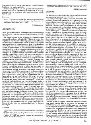 Eerste pagina van het artikel zoals het is gepubliceerd in het tijdschrift