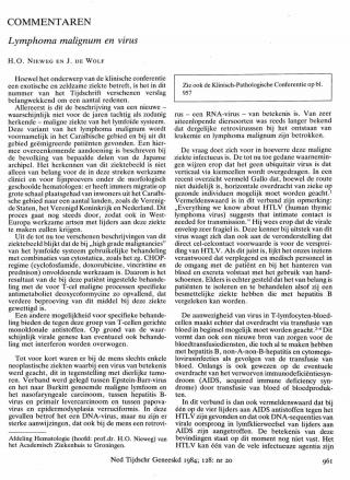 Eerste pagina van het artikel zoals het is gepubliceerd in het tijdschrift