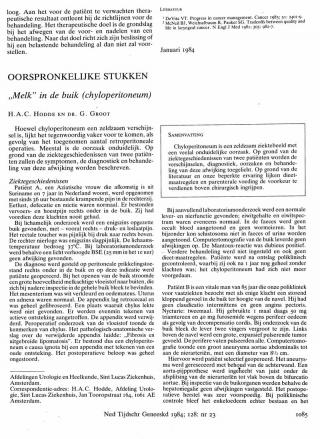 Eerste pagina van het artikel zoals het is gepubliceerd in het tijdschrift