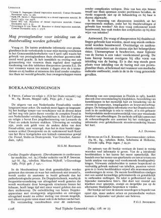 Eerste pagina van het artikel zoals het is gepubliceerd in het tijdschrift