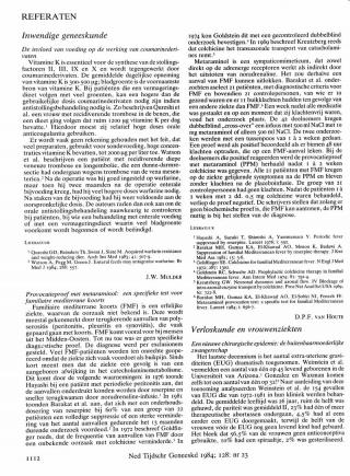 Eerste pagina van het artikel zoals het is gepubliceerd in het tijdschrift