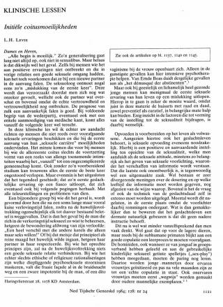 Eerste pagina van het artikel zoals het is gepubliceerd in het tijdschrift