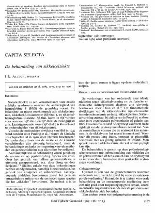 Eerste pagina van het artikel zoals het is gepubliceerd in het tijdschrift