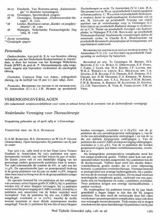 Eerste pagina van het artikel zoals het is gepubliceerd in het tijdschrift