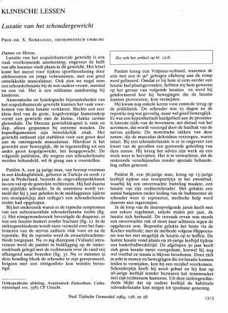 Eerste pagina van het artikel zoals het is gepubliceerd in het tijdschrift