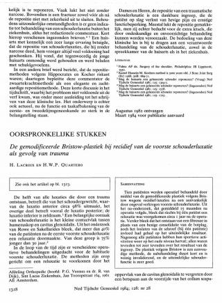 Eerste pagina van het artikel zoals het is gepubliceerd in het tijdschrift