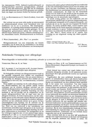 Eerste pagina van het artikel zoals het is gepubliceerd in het tijdschrift