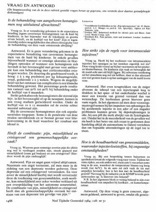 Eerste pagina van het artikel zoals het is gepubliceerd in het tijdschrift