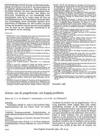 Eerste pagina van het artikel zoals het is gepubliceerd in het tijdschrift